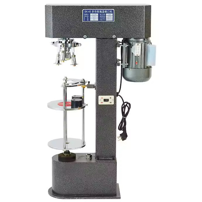 Multifunctional Semi-Automatic Bottle Cap Sealing Machine For Glass Bottles