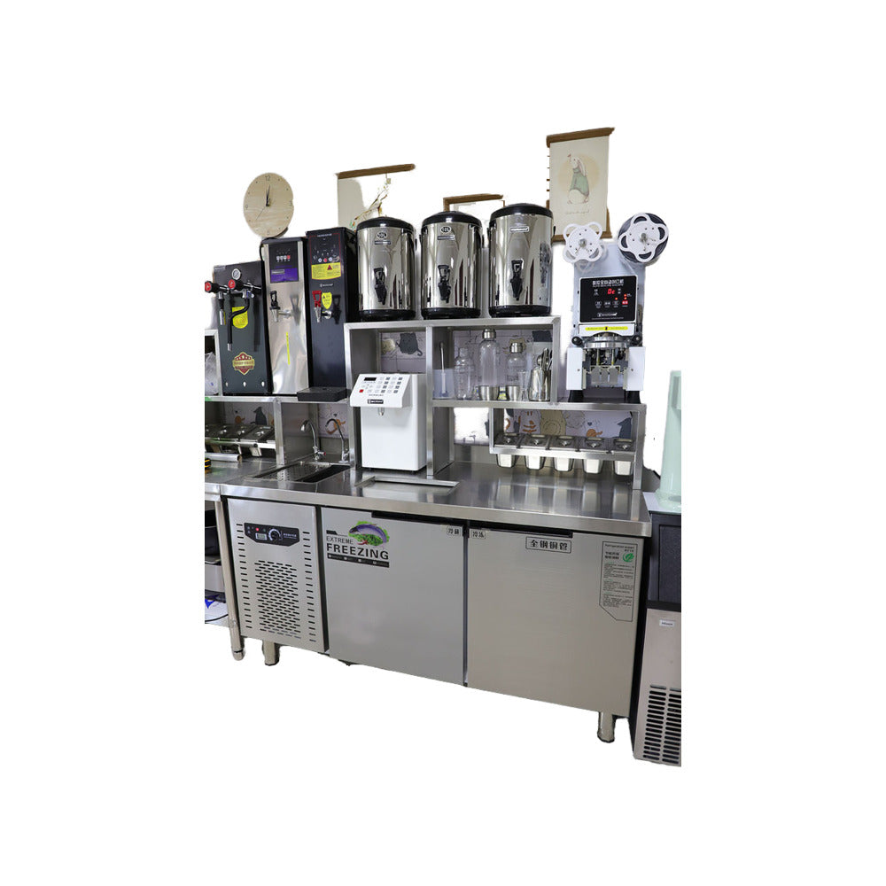 Bubble Milk Tea Shop Counter