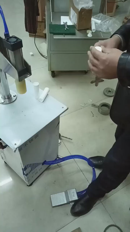 Pneumatic Plastic Sealing Machine Semi-Automatic Sealing