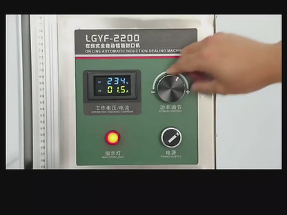 Automatic Aluminum Foil Continuous Induction Sealer