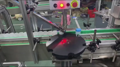 Automatic Can Feeding And Capping Machine