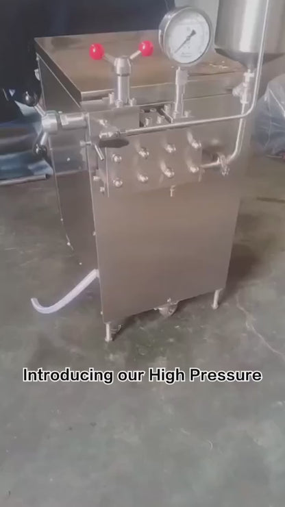 Pasteuriser High-Pressure Homogeniser