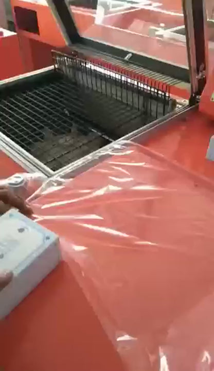 Semi-Automatic Multi-Function Sealing Cutting Shrink Packaging Machine