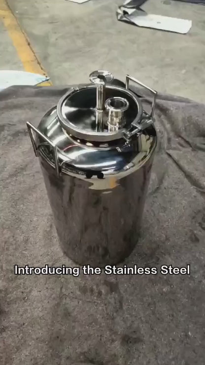 Stainless Steel Inoculation Tank Seed Bottle
