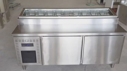 Pizza Salad Display Counter