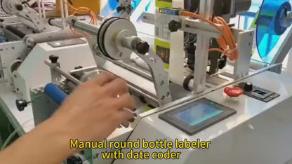 Semi Automatic Double Sided Labeling Machine