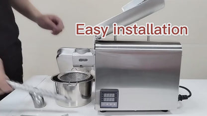 Small Household Peanut Sesame Nut Oil Press Portable
