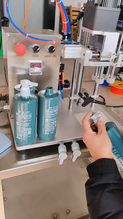 Desktop Spray Bottle Capping Machine