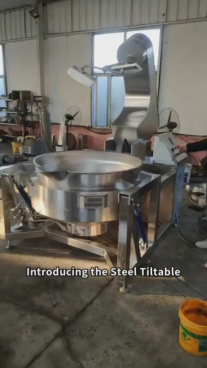 Natural Gas Heating And Mixing Pot